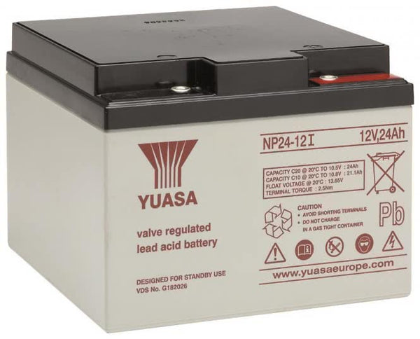 Yuasa Bleiakku 12V    YBL12/24I NP24-12I 24Ah M5 VDS wartungsfrei