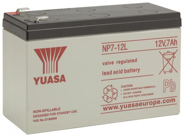 Yuasa        YBL12/7.0 6,3MM VDS NP7-12L Bleiakku 12V 7Ah Faston 6,3mm VDS