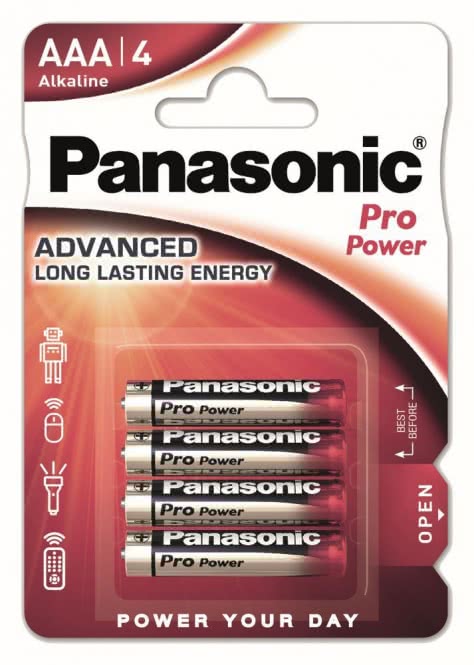 PANAS Pro Power Micro               LR03       Alkaline ***Blister a 4 Stück***