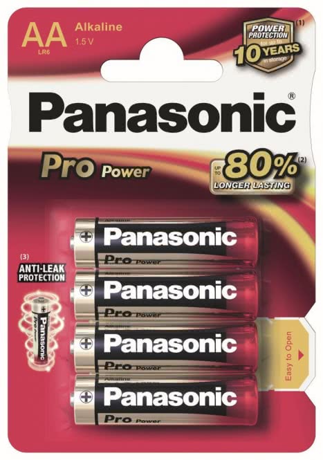 PANAS Pro Power Mignon              LR06       Alkaline ***Blister a 4 Stück***