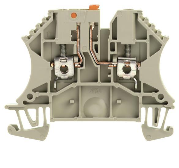 Weidmüller WTR 2.5 Prüftrenn-Reihen- Klemme 2,5qmm Schraubanschl. 1855610000