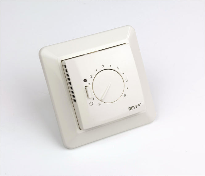 DEVI Thermostat DEVIreg 530     140F1030 reinweiß