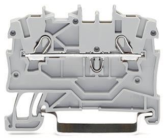 WAGO 2000-1201 2-Leiter-Durchgangsklemme ,1mm²,für Anwendungen Ex e II geeignet