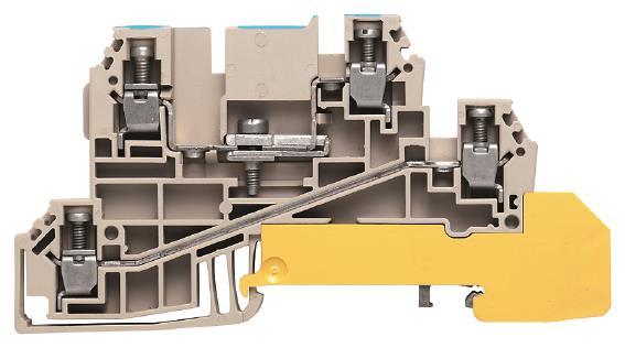 Weidmüller WDL 2.5/NT/L/PE Verteiler- Reihenklemme m.WQV 2,5qmm 1029800000