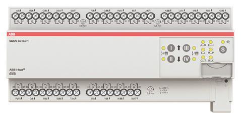 ABB Schalt-/Jalousieaktor SAH/S24.10.7.1 24fach 10 A REG 2CDG110249R0011