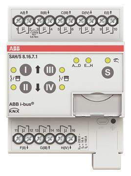 ABB Schalt-/Jalousieaktor  SAH/S8.16.7.1 8fach 16A REG 2CDG110250R0011