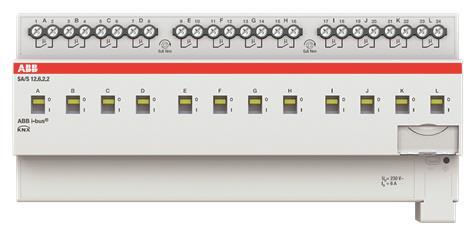 ABB Schaltaktor 12fach 6 A  SA/S12.6.2.2 REG 2CDG110256R0011