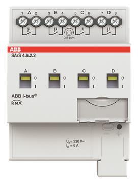 ABB Schaltaktor 4fach 6 A    SA/S4.6.2.2 REG 2CDG110254R0011