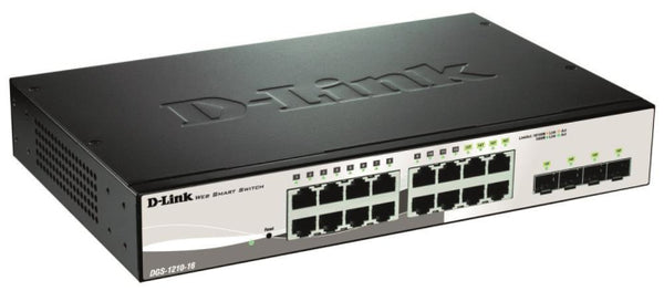 D-Link 16-Port Lay2 Smart  DGS-1210-16/E Man.Gigabit Switch 16x10/100/1000Mbit/s