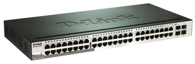 D-Link 48-Port Lay2 Smart  DGS-1210-48/E Man.Gigabit Switch 44x10/100/1000Mbit/s