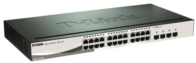 D-Link 24-Port Lay2 Smart  DGS-1210-24/E Man.Gigabit Switch 24x10/100/1000Mbit/s