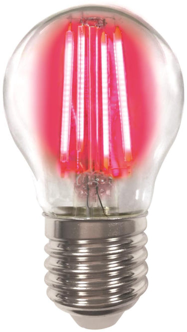 LIGHTME LED-Tropfenlampe 4W rot  LM85314         Filament P45 E27 15000h