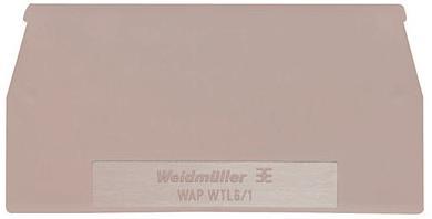 Weidmüller WAP WTL6/1 Zubehör Abschluss- platte dbei B:1,5mm 1068300000