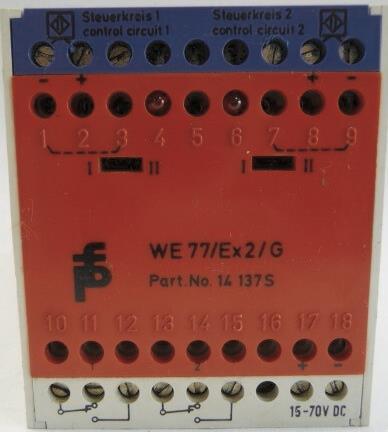 PF Switch amplifier      WE 77/EX-2 230V 129198 WE 77/EX-2 230V