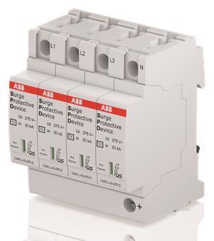 ABB OVR T2 4L 40-275 P  OVRT24L40-275PQS QS SPD Typ 2 für 230/400V TN-S