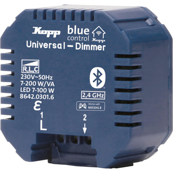 Kopp Blue-control Uni          864203016 Dimmaktor 1-Kanal 2-Draht m.Bluetooth