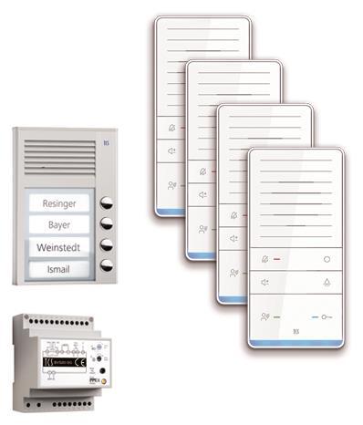 TCS audio:pack AP f.4        PAAF041/001 Wohneinheiten m.Außenstation PAK 4