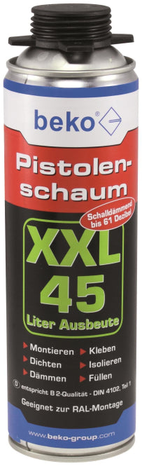 BEKO Pistolenschaum XXL           280545 !!!  500ml Dose                 B2 XXL45