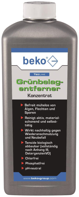 BEKO TecLine                   299121000 Grünbelagentferner -Konzentrat-1000ml