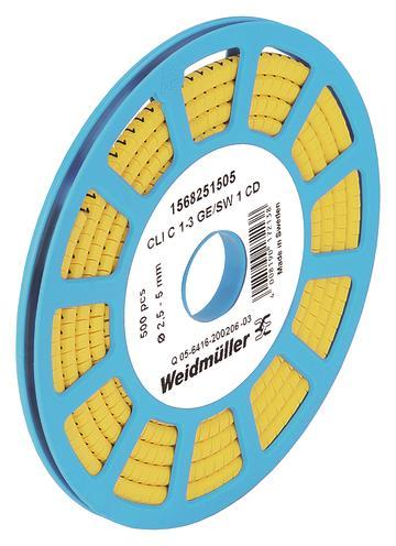 Weidmüller CLI C 1-3 GE/SW L CD Leiter- markierer 3x4,2mm PVC GE 1568251659