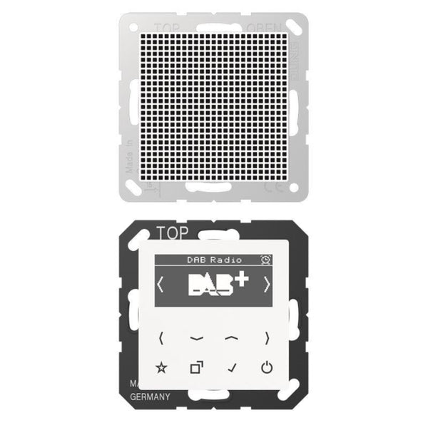 Jung Smart Radio DAB+Set Mono    DABA1WW alpinweiß