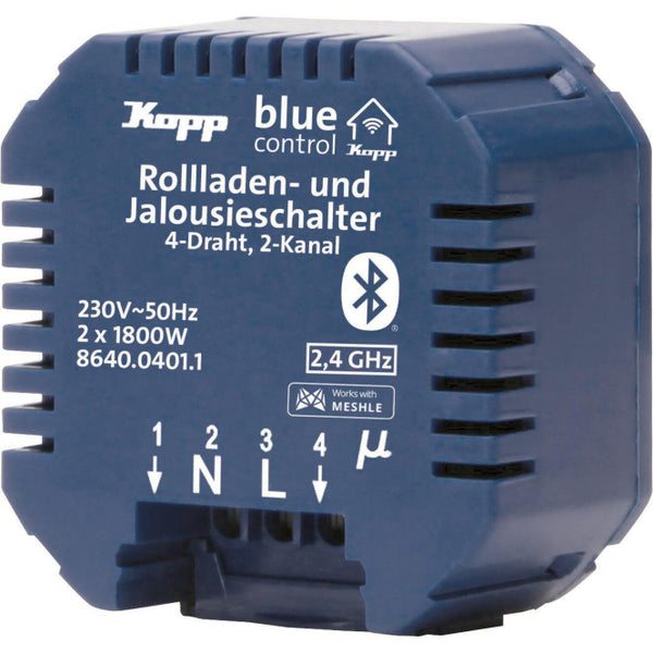 Kopp Blue-control Schaltaktor  864004011 f.Rollladen-Jalousien-