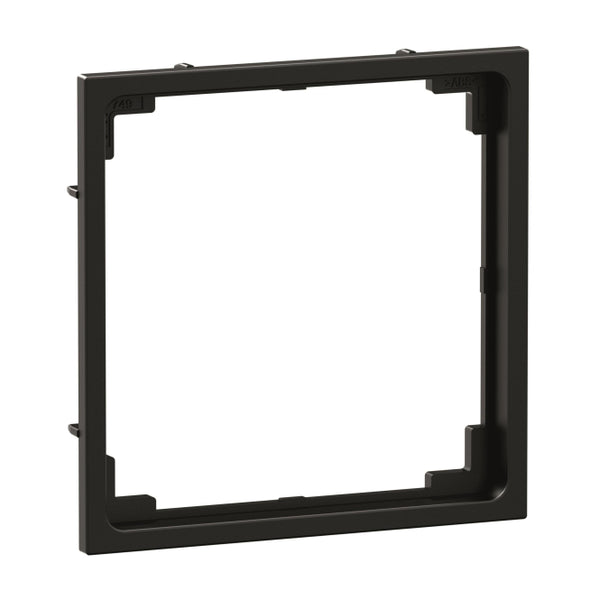 Legrand SEANO Zwischenring 50x50  765803 f.Einbau n.DIN 49075 Schwarz lackiert