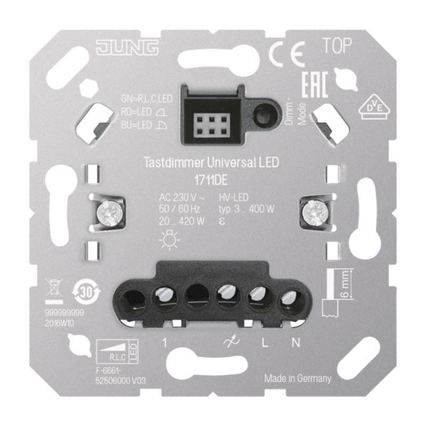 Jung LED Universal Tastdimmer     1711DE