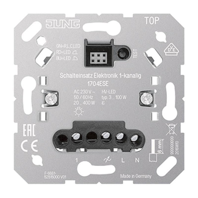 Jung Schalteinsatz Elektronik 1K 1704ESE