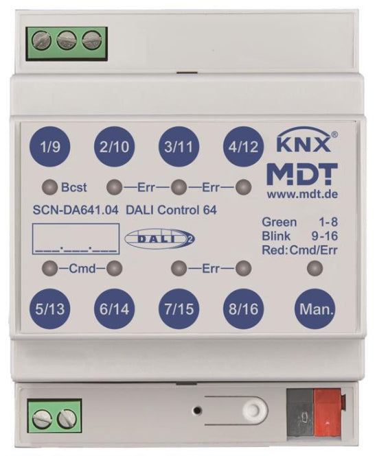 MDT SCN-DA641.04 DALI Control 64 Gateway 4TE REG