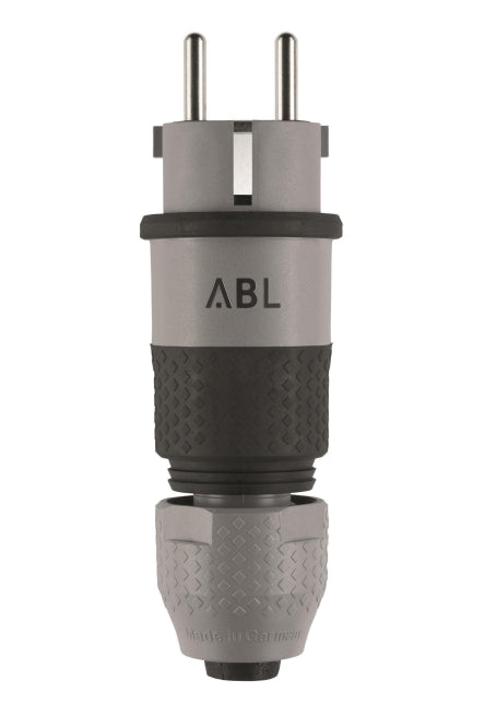 ABL Professional Stecker       100000070 SCHUKO & fr-be Elamid 2K gr sv IP54 Typ