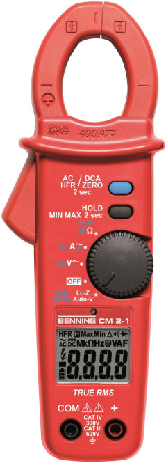 BENNI Digi-Stromzangen-Multimeter CM2-1 TRMS                              044689