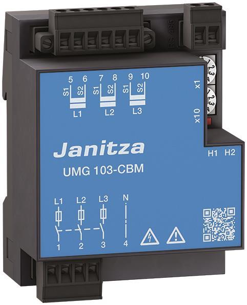 Janitza Universalmessgerät   UMG 103-CBM f.Hutschiene 5228001