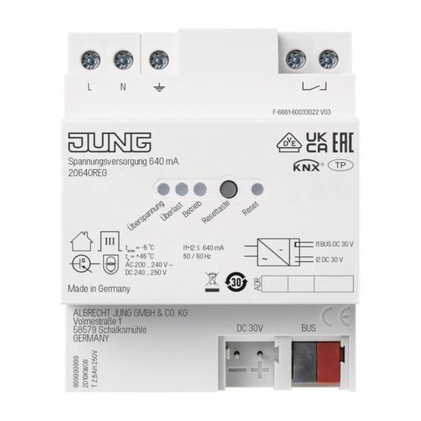 Jung KNX Spannungsversorgung    20640REG 640mA