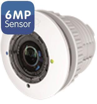 MOBOTIX Sensormodul 6MP Mx-O-SMA-S-6D041 HD-Premium Obj. B041 Tag weiß