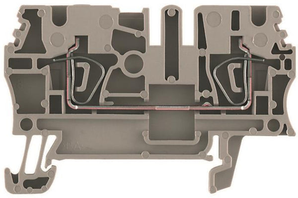 Weidmüller ZDU 2.5 Durchgangsklemme Zugfederanschluss dbei 1608510000