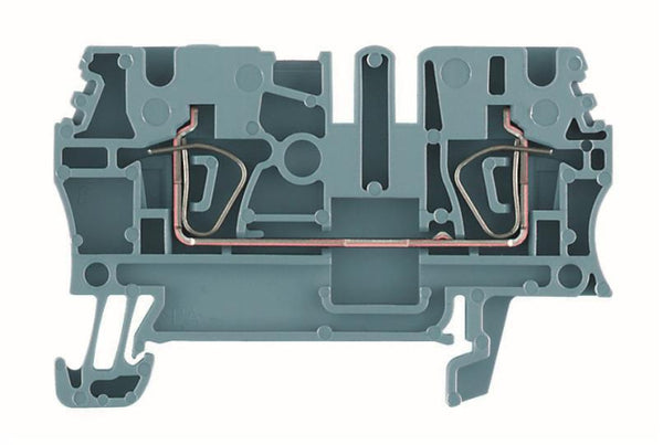 Weidmüller ZDU 2.5 BL Durchgangsklemme Zugfederanschluss 1608520000