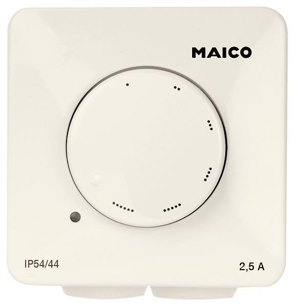 Maico Drehzahlsteller f.AP-      STX 2,5 o.UP-Installation max.2,5A 0157.1562