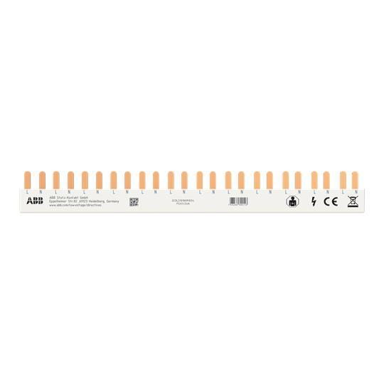 ABB Phasenschiene FlexLine 1P+N PSX1/24N 24Pins 12 TE 10qmm 2CDL210180R1024