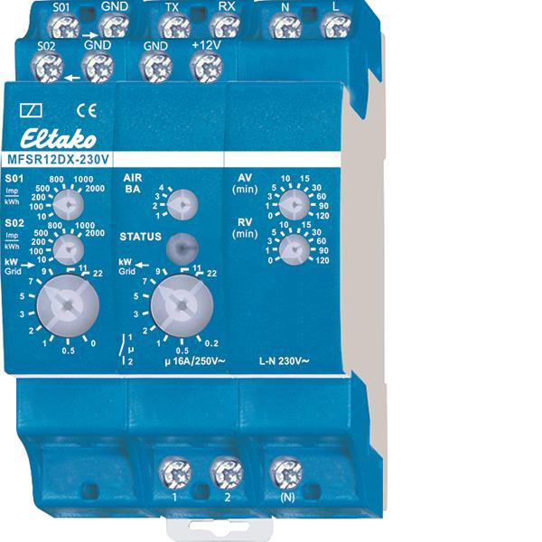 Eltako                     MFSR12DX-230V Multifunktions-Strom-Relais 22100530