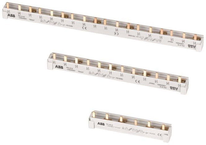 ABB 3-Phasen-Sammelschiene pro  PS3/12FI M compact 12 Module z.Ablängen