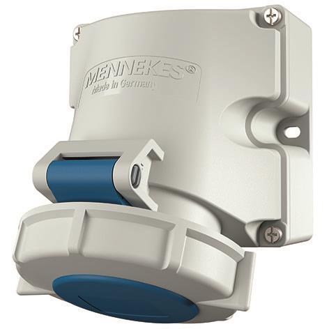 Mennekes Steckdose                  9105 16A3P 6h230V Wanddose TwinContact IP67