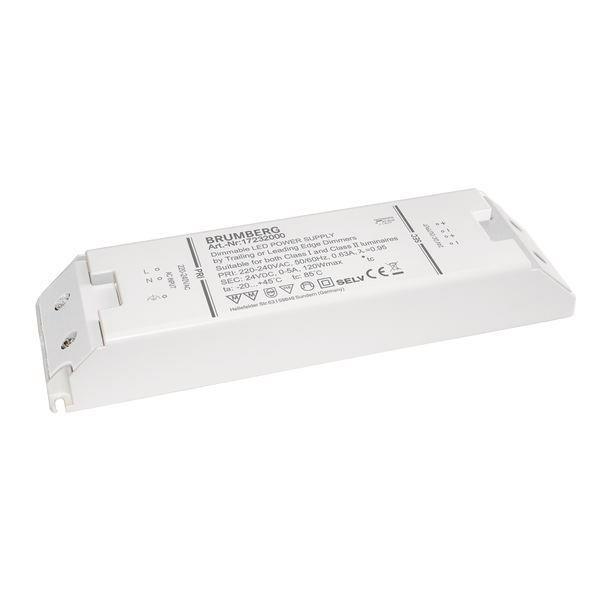 BRUM LED-Netzgerät 24V DC 120W 17232000 12-120W IP20 dimmbar Phasenab. 223x64x32