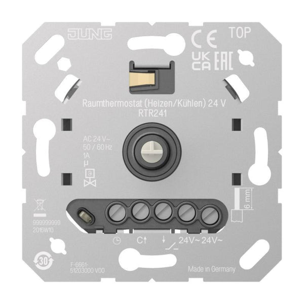 Jung Raumthermostat               RTR241 (Heizen/Kühlen) 24 V