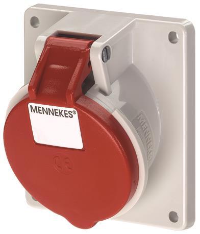 Mennekes 32A5P 6H400V Anbaudose     1746 TwinCONTACT IP44 20 Grad geneigt