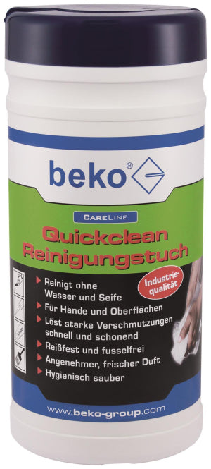 BEKO CareLine Quickclean         2993100      Reinigungstuch (100 Tücher pro Box)