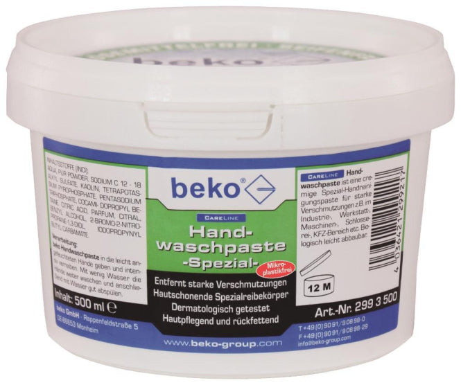 BEKO CareLine Handwaschpaste -   2993500 Spezial-500 ml 2993500