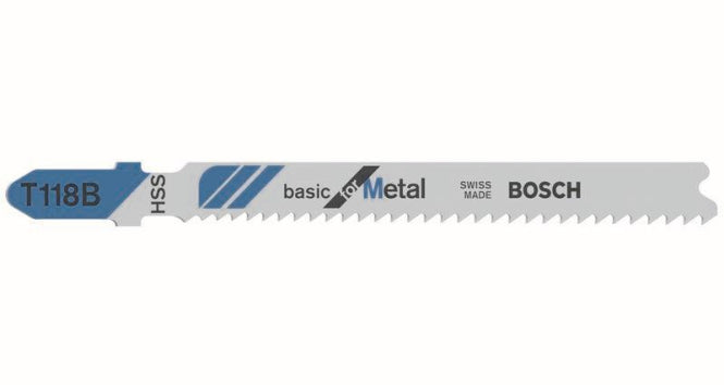 Bosch Stichsägeblatt Metall   2608631014 92mm 5er-Pack                    T 118 B