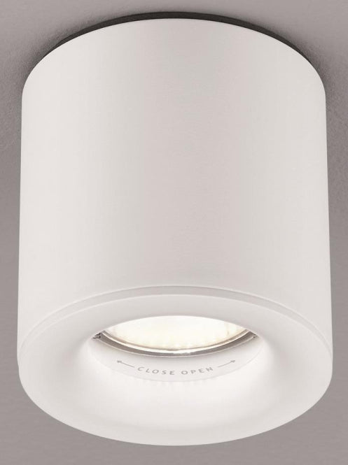 HELES Aufbaudownlight NOG     15/2129.07       GU10 max 6W IP65 80x85mm mattweiß