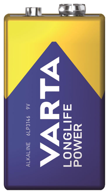 VARTA LONGLIFE Power E-Block 9,0V   4922       Kartonware / Tray      04922121111